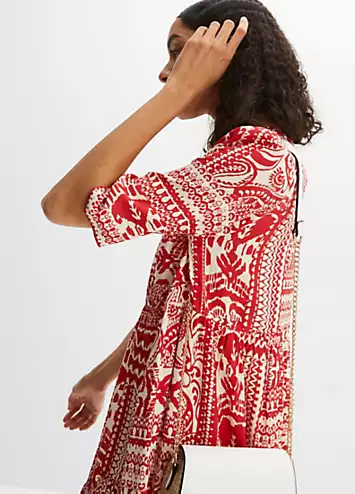 Printed Tunic Dress by bonprix | Look Again