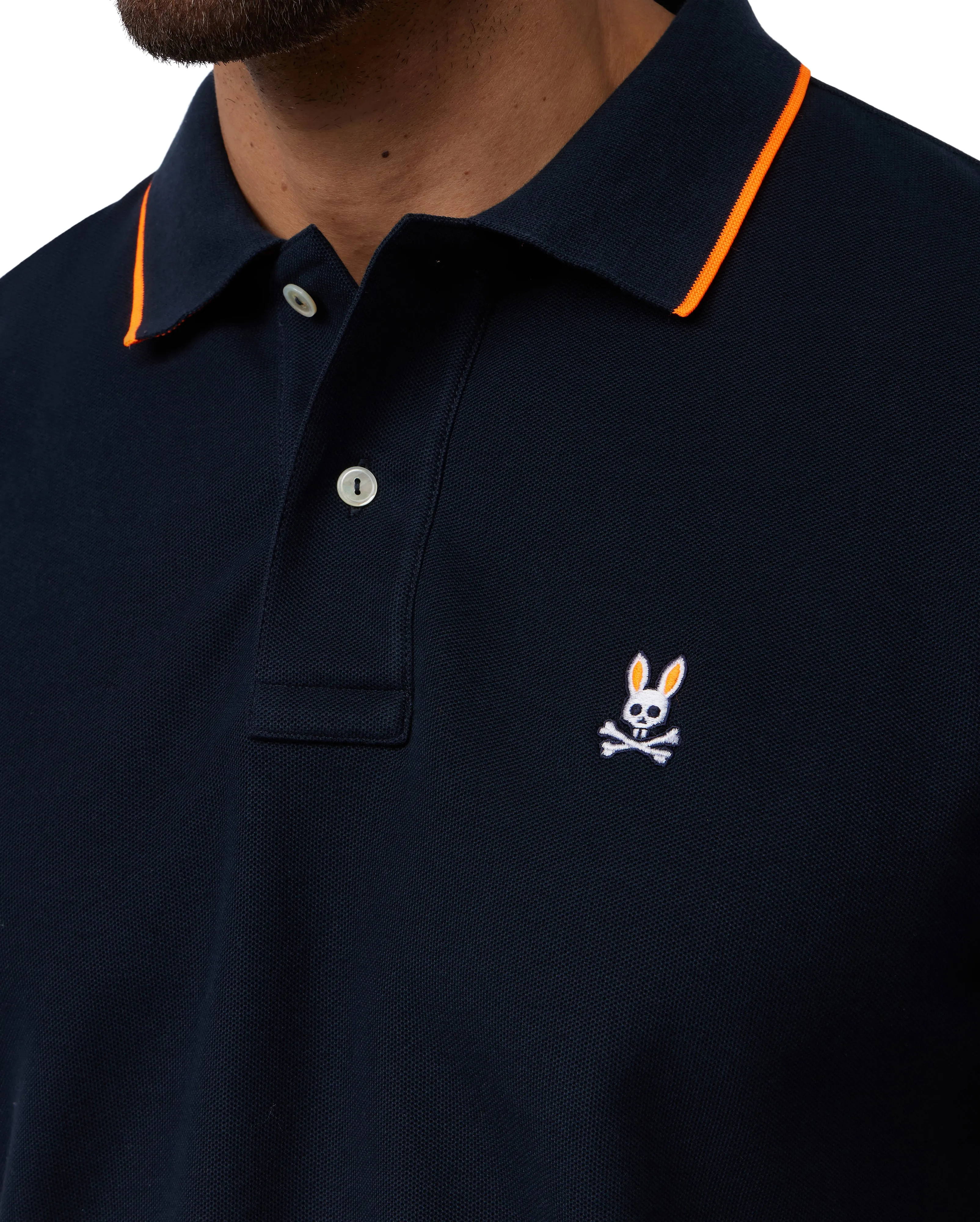 Psycho Bunny Men's Troy Polo - Navy