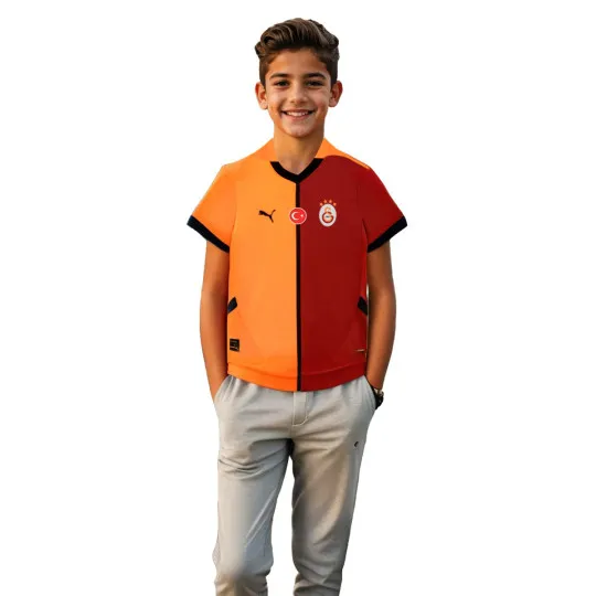 Puma Kids Galatasaray 2024-2025 Home Jersey