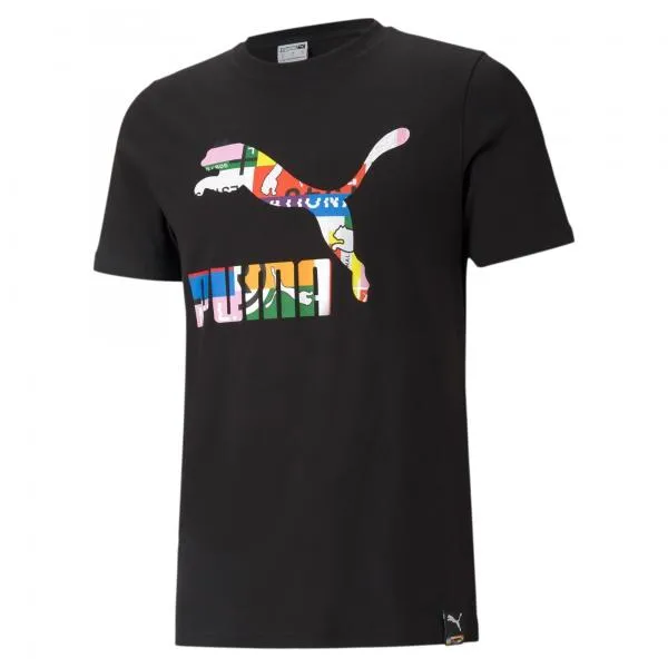 PUMA - Men - International Cat Tee - Black