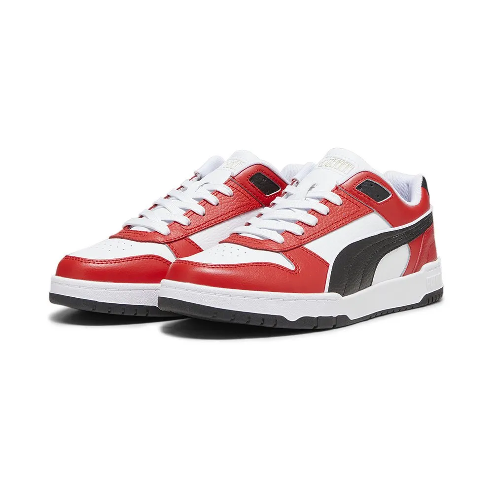 PUMA RBD GAME LOW - WHITE/BLACK/RED