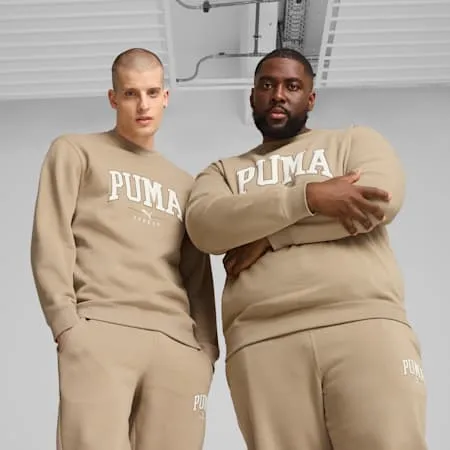 PUMA SQUAD Men's Crewneck | Oak Branch | PUMA New Arrivals | PUMA 