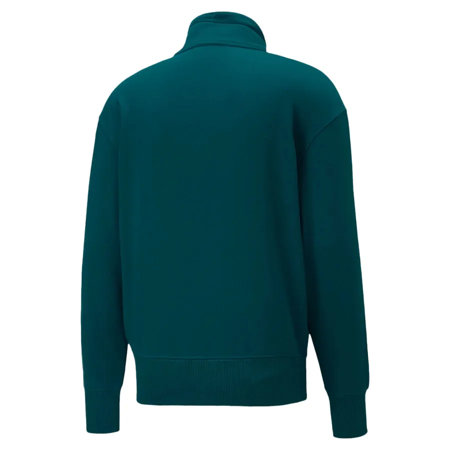 Puma x AMI Half-Zip Sweatshirt Varsity Green