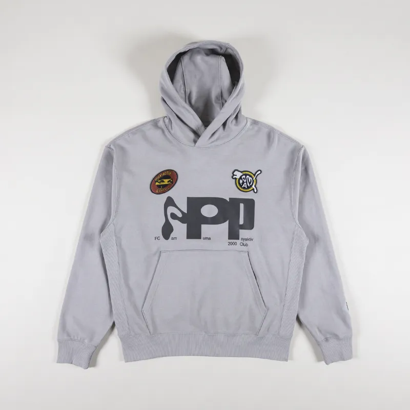 Puma x Perks and Mini Graphic Hoodie Concrete Grey