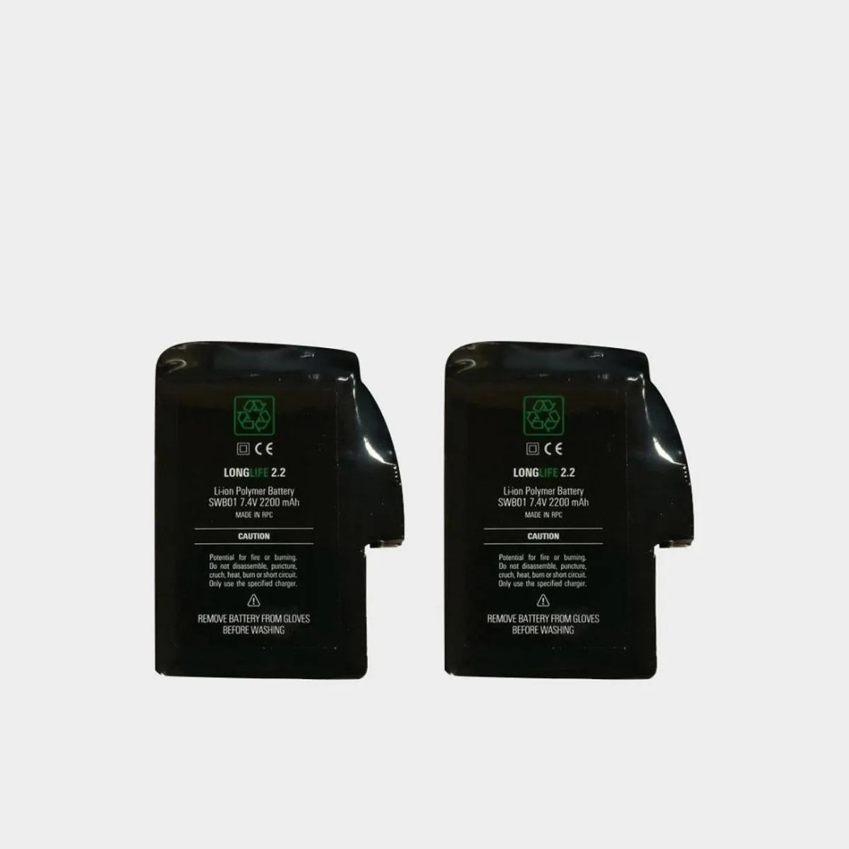 Racer Longlife Batteries 2 for Heated Gloves