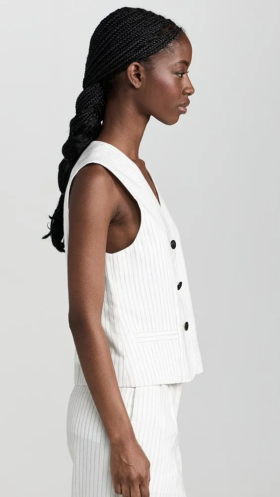 rag & bone   Erin Linen Vest 