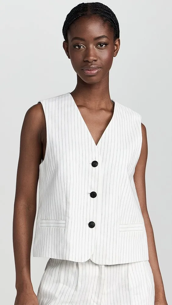 rag & bone   Erin Linen Vest 