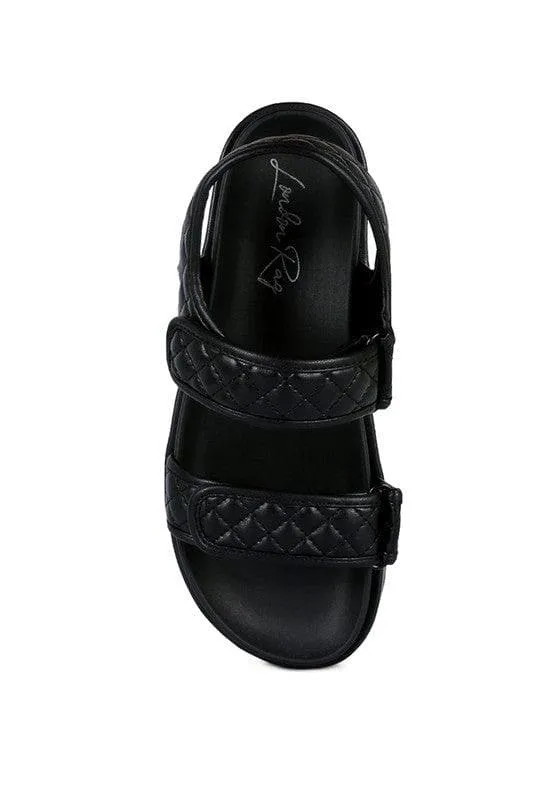 Rag Co. ANVIL Quilted Platform Sandals, 2 Colors