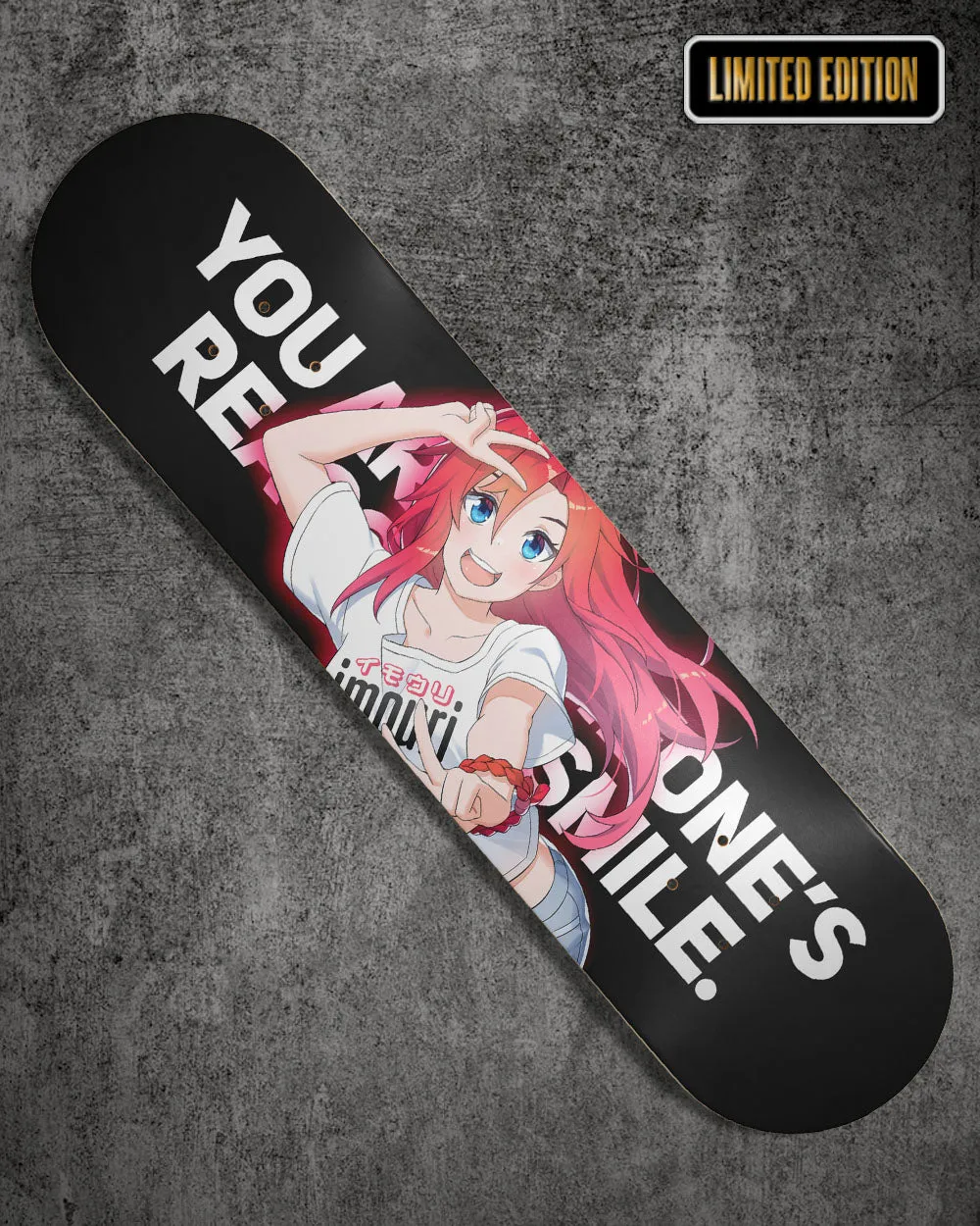 Reason To Smile Skateboard Deck (LIMITED EDITION)