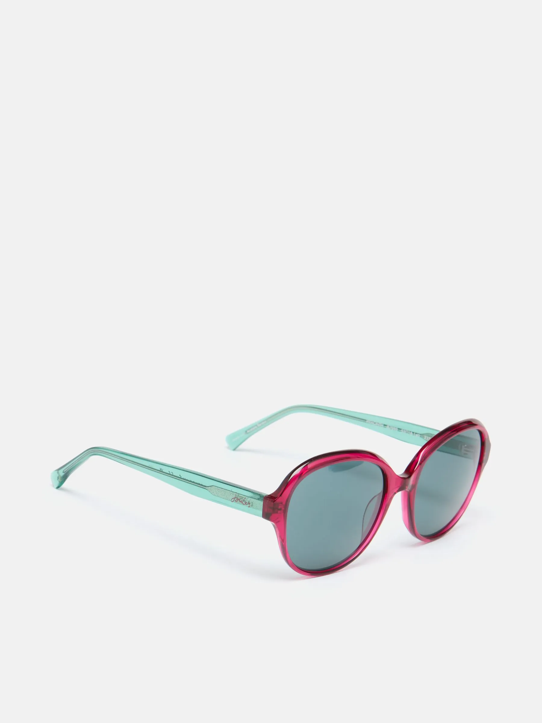 Red Round Rimmed Sunglasses