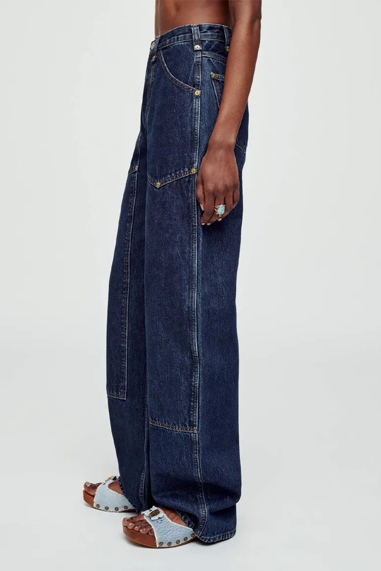 RE/DONE - Super High Workwear Jean - Heritage Rinse