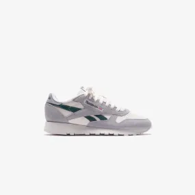 Reebok Classic Leather Suede Vintage - Pure Grey 3 / Dark Green