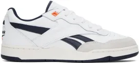 Reebok Classics White & Navy BB 4000 II Sneakers