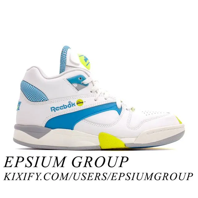 Reebok Court Victory Pump (Chalk Blue/ Cream/ Chalk/ Blu...