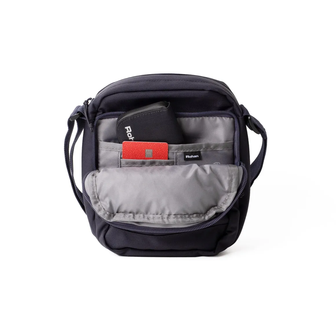 RFID Protected Shoulder Bag II Deep Navy