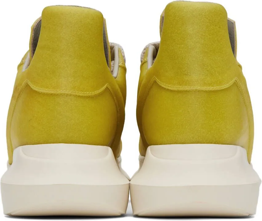 Rick Owens Yellow Geth Sneakers