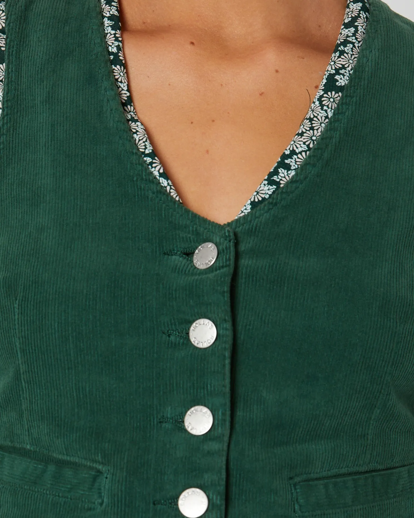 Rollas Dallas Vest - Basil Cord | SurfStitch