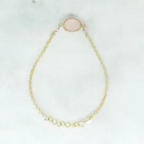 Rose Quartz Single Bracelet