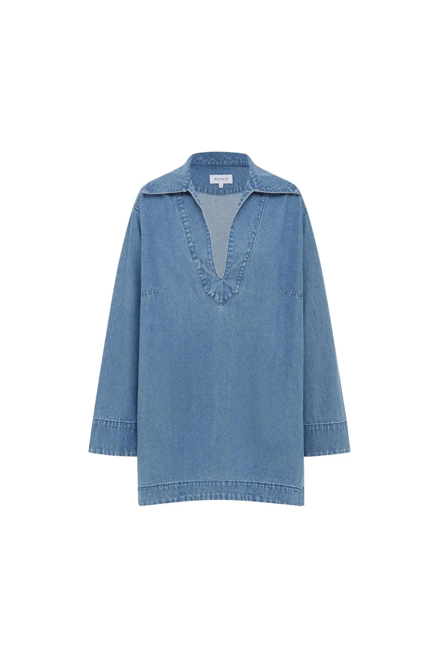 ROWIE Marco Denim Tunic Blue Denim