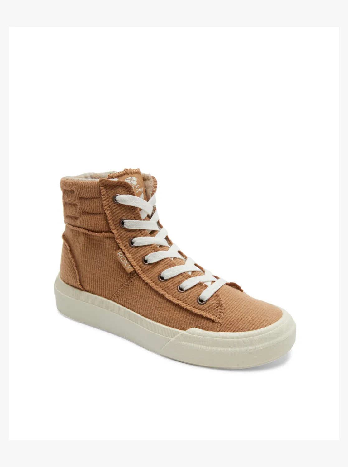 Roxy Rae Mid-Top Shoes - Tan