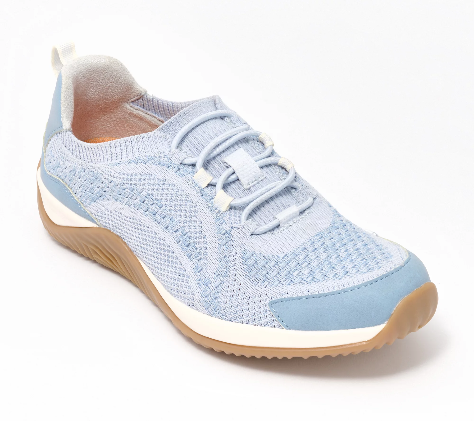 Ryka Knit Bungee Sneakers with Re-Zorb Lite - Echo Sky