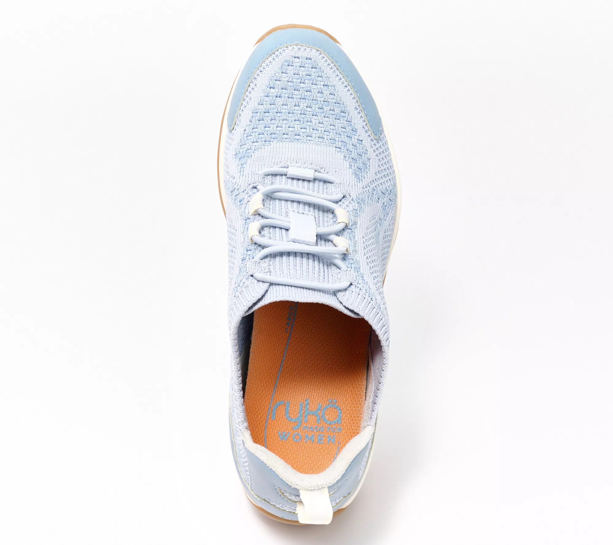 Ryka Knit Bungee Sneakers with Re-Zorb Lite - Echo Sky