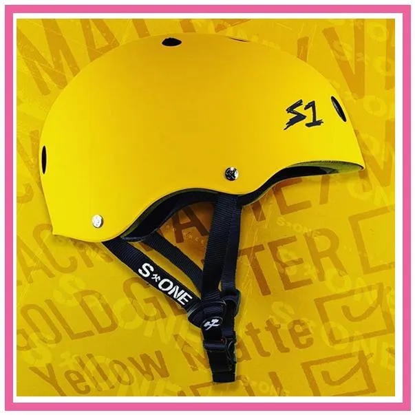 S1 Lifer Helmet Matte Yellow - Certified