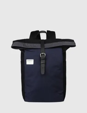 Sandqvist Silas Backpack (Canvas) - Multi/Black/Blue/Grey