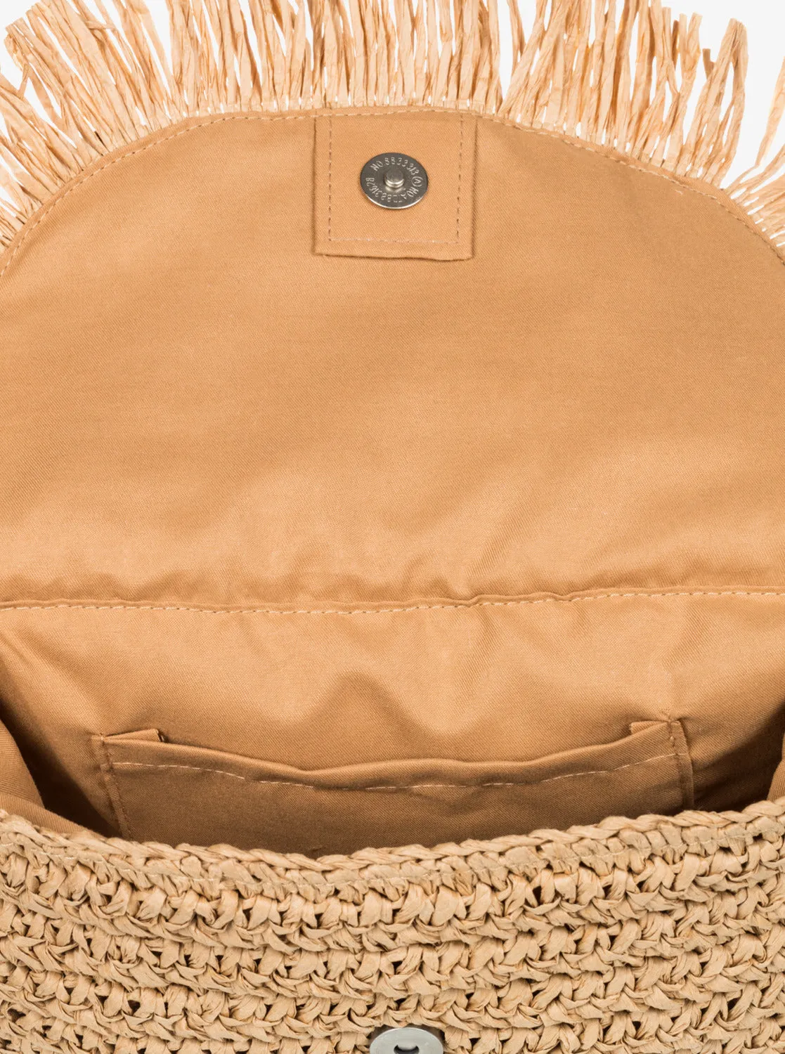 Sangria Party Cross Body Bag - Natural