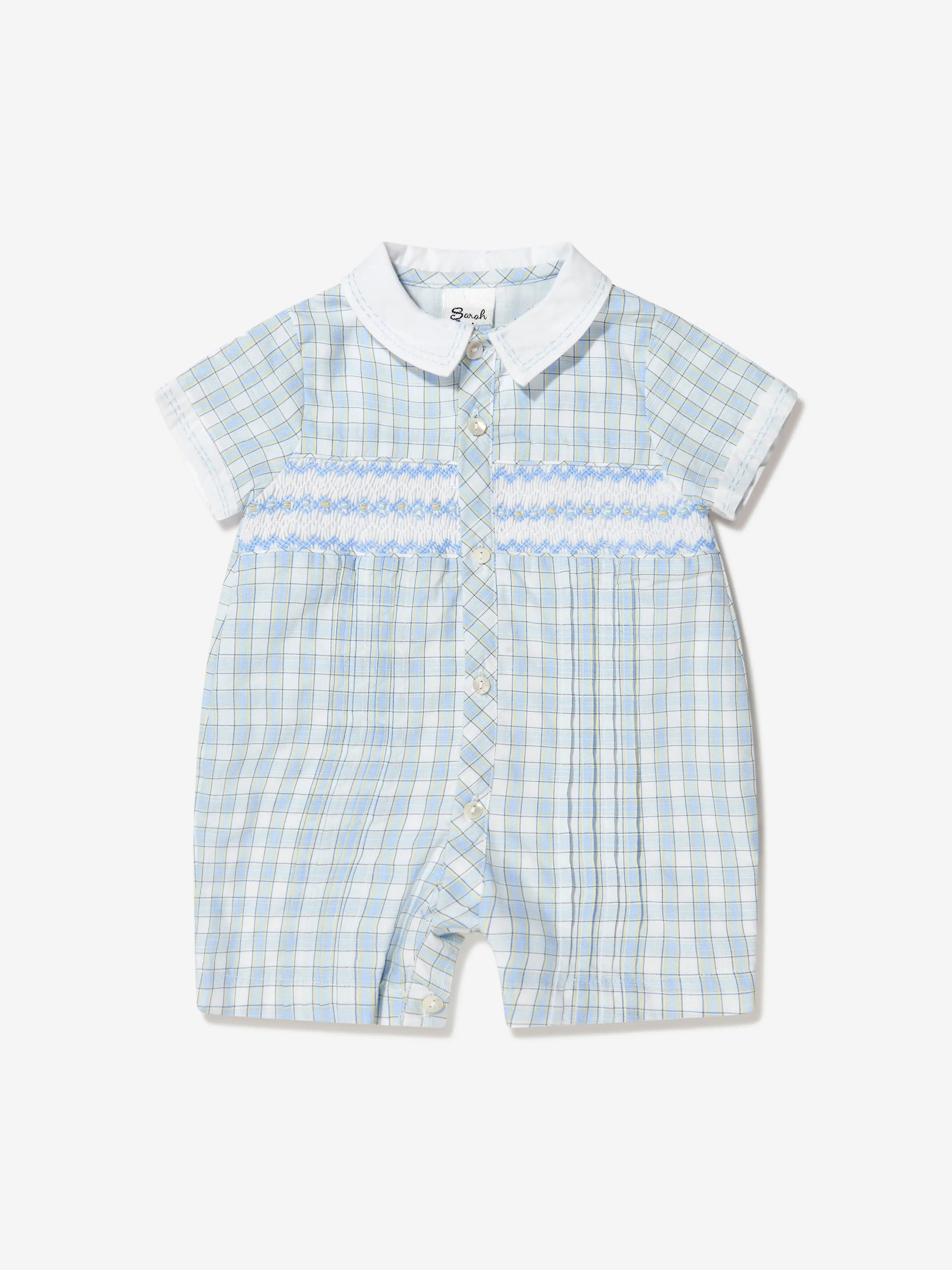 Sarah Louise Baby Boys Romper