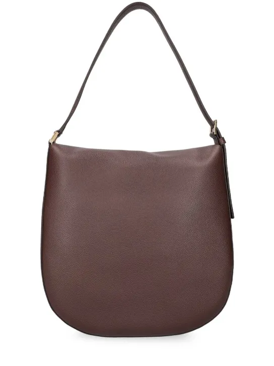 Savette   Large Tondo leather hobo shoulder bag 