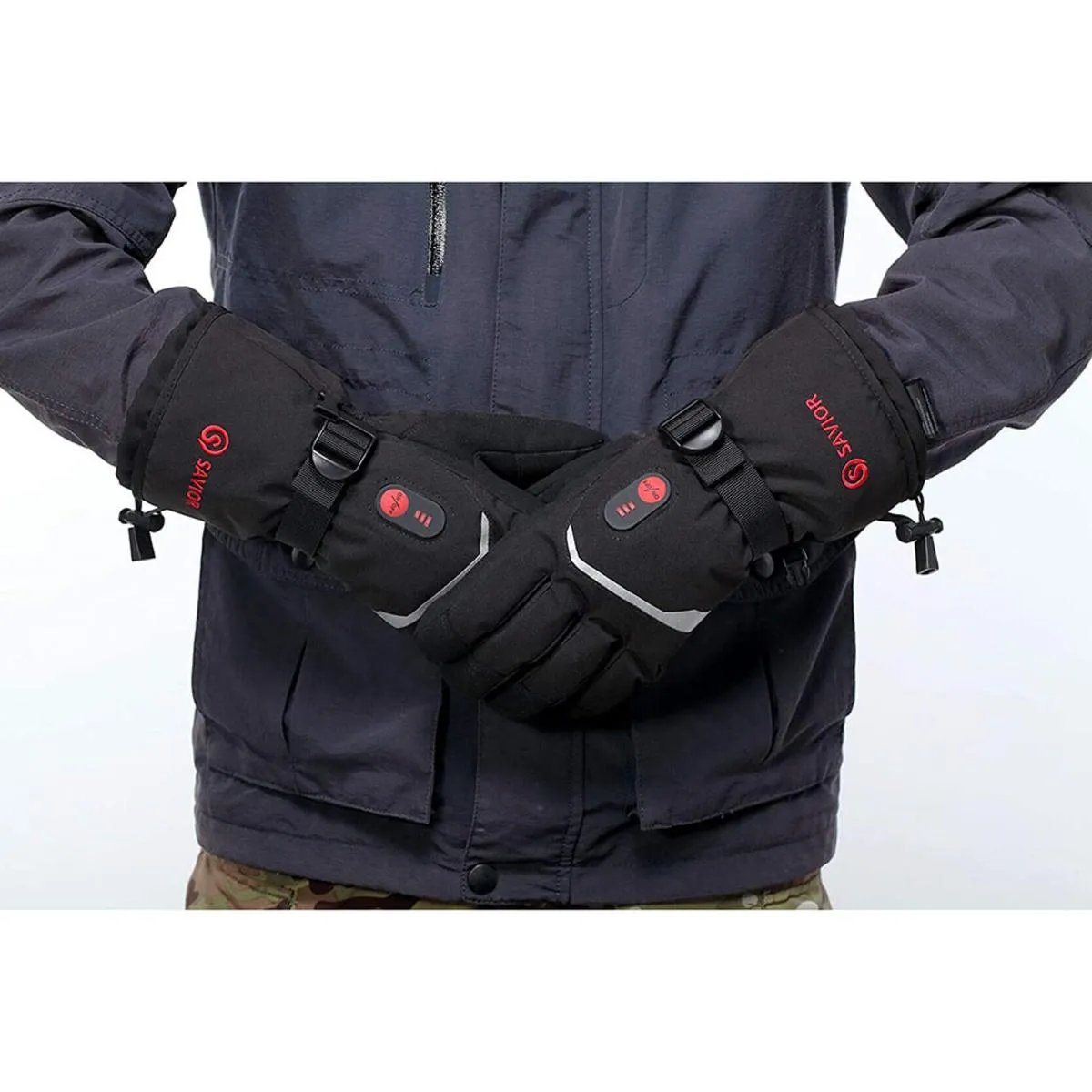 Savior Heat Unisex Rechargeable Battery Powered Electric Outdoor Heated Gloves