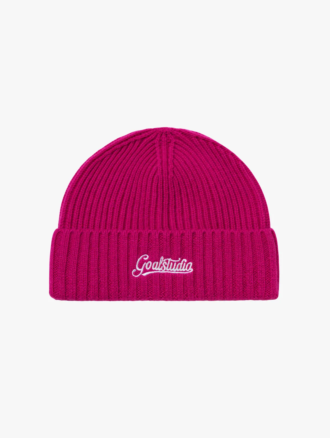 SCRIPT LOGO WOOL BEANIE-PINK