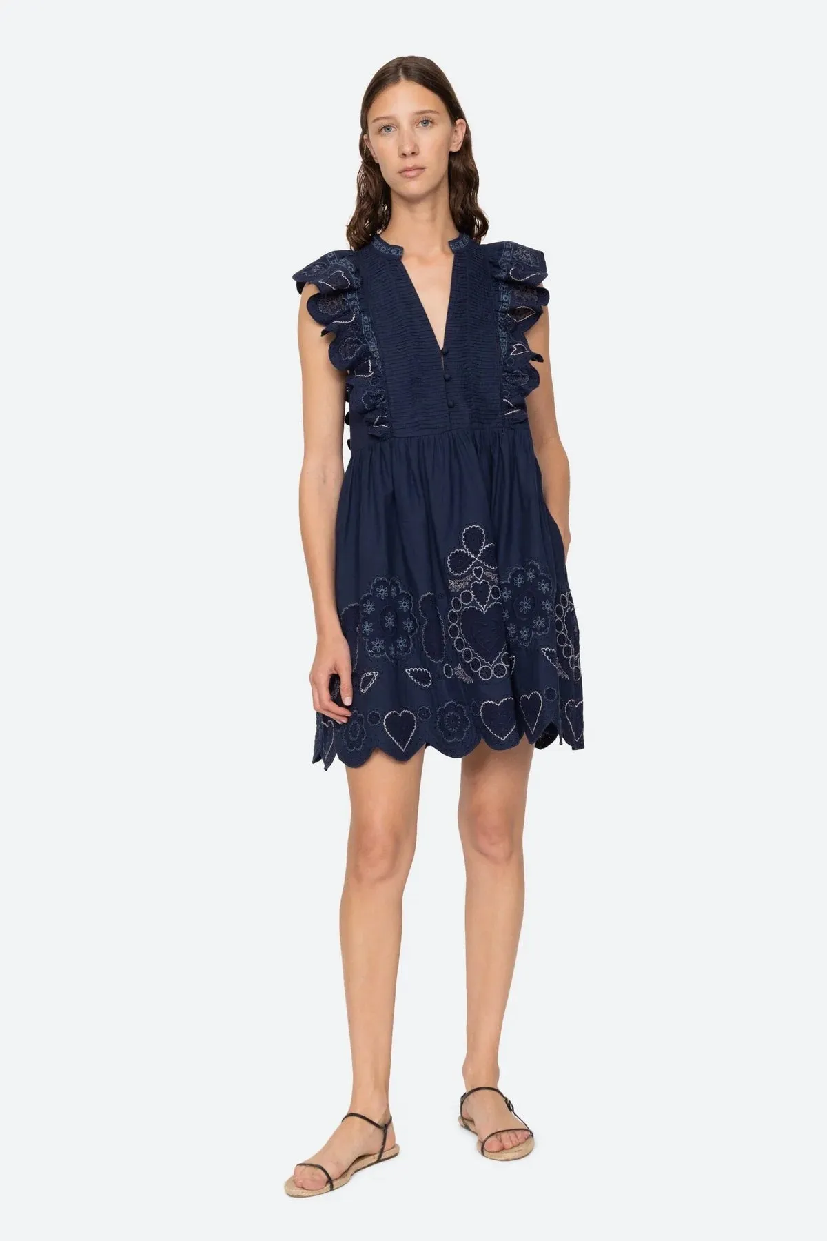 Sea NY Jeanetta Eyelet Tunic Dress