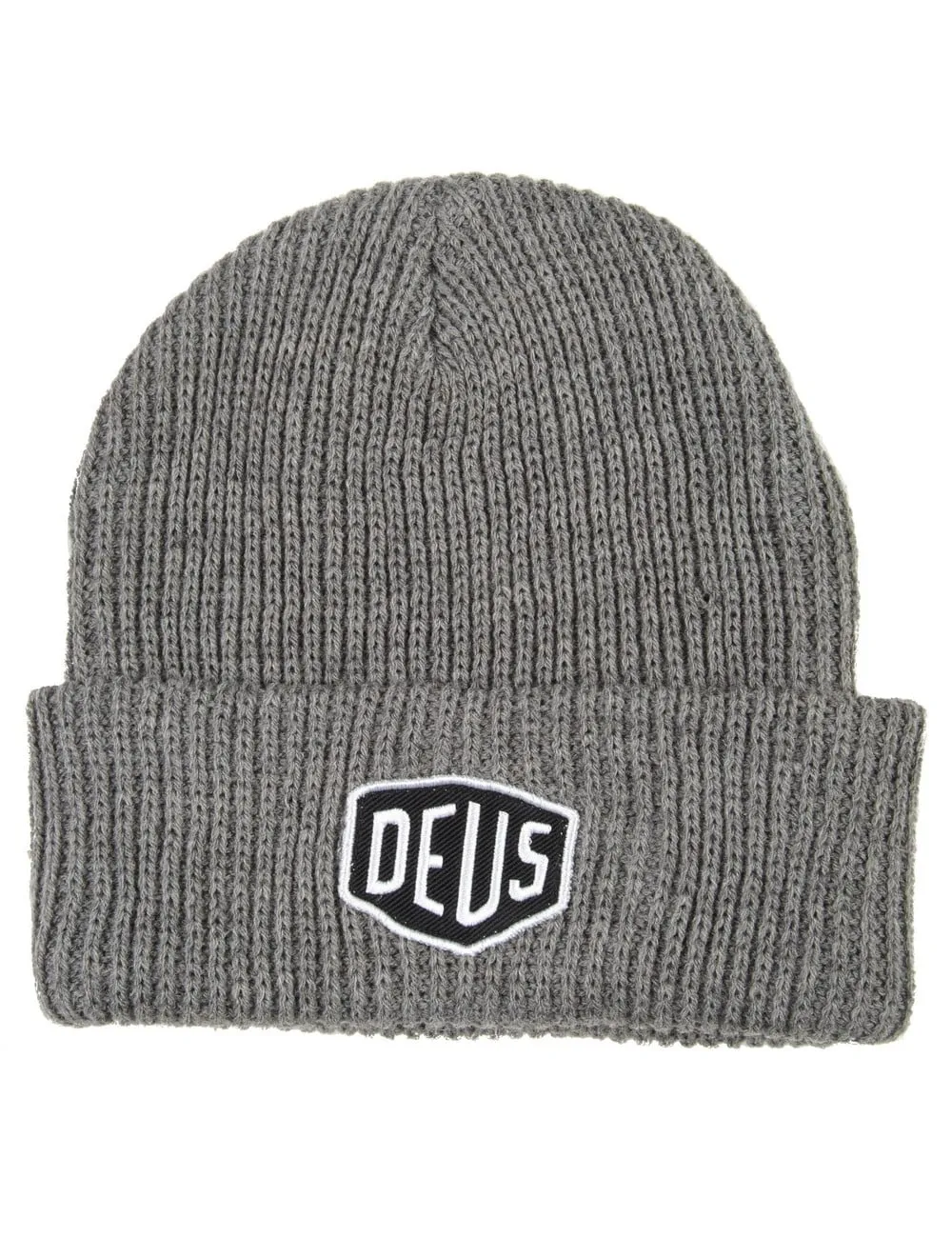 Shield Logo Beanie - Charcoal