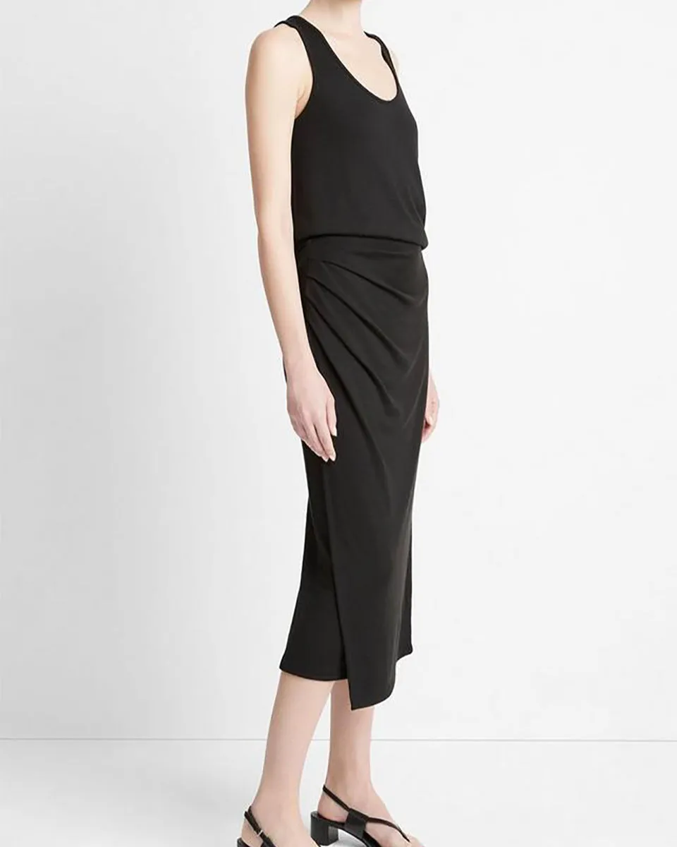 Side-Drape Skirt