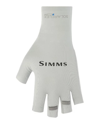 Simms SolarFlex Half Finger Sun Fishing Gloves