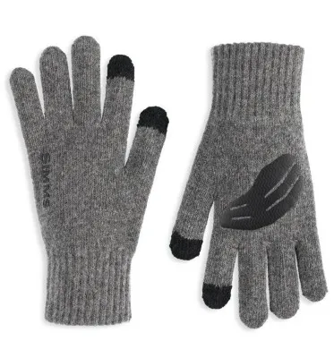 Simms Wool Full Finger Fishing Gloves