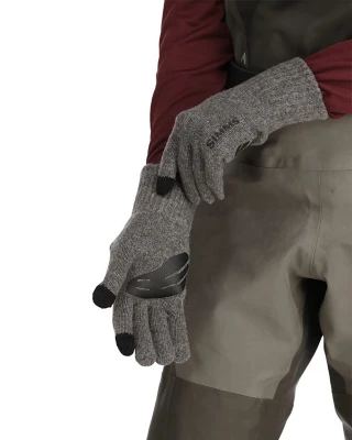 Simms Wool Full Finger Fishing Gloves