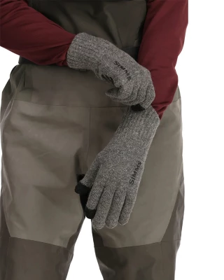 Simms Wool Full Finger Fishing Gloves