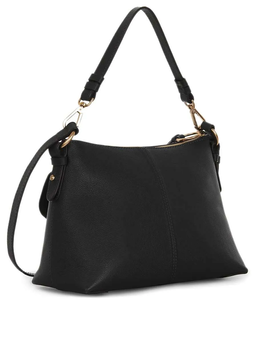 Small Joan Cross Body Bag in Black