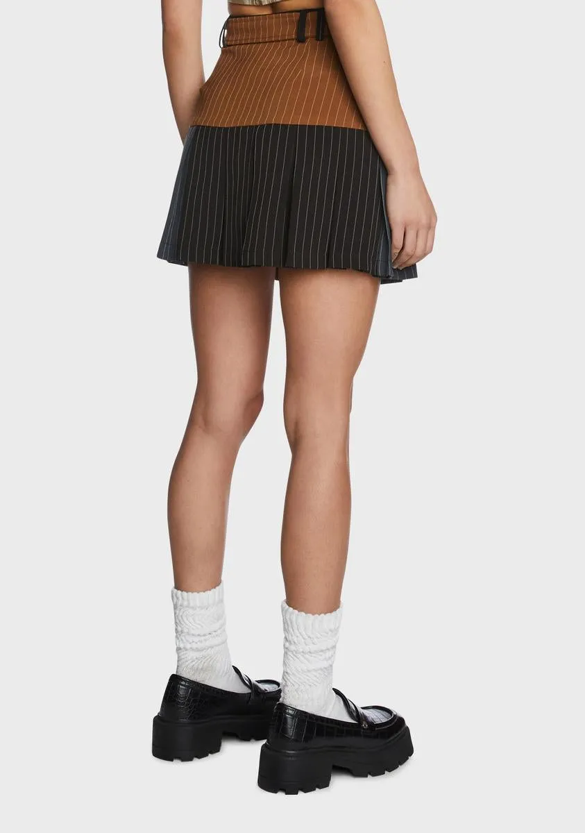 Smash Pleated Skirt-