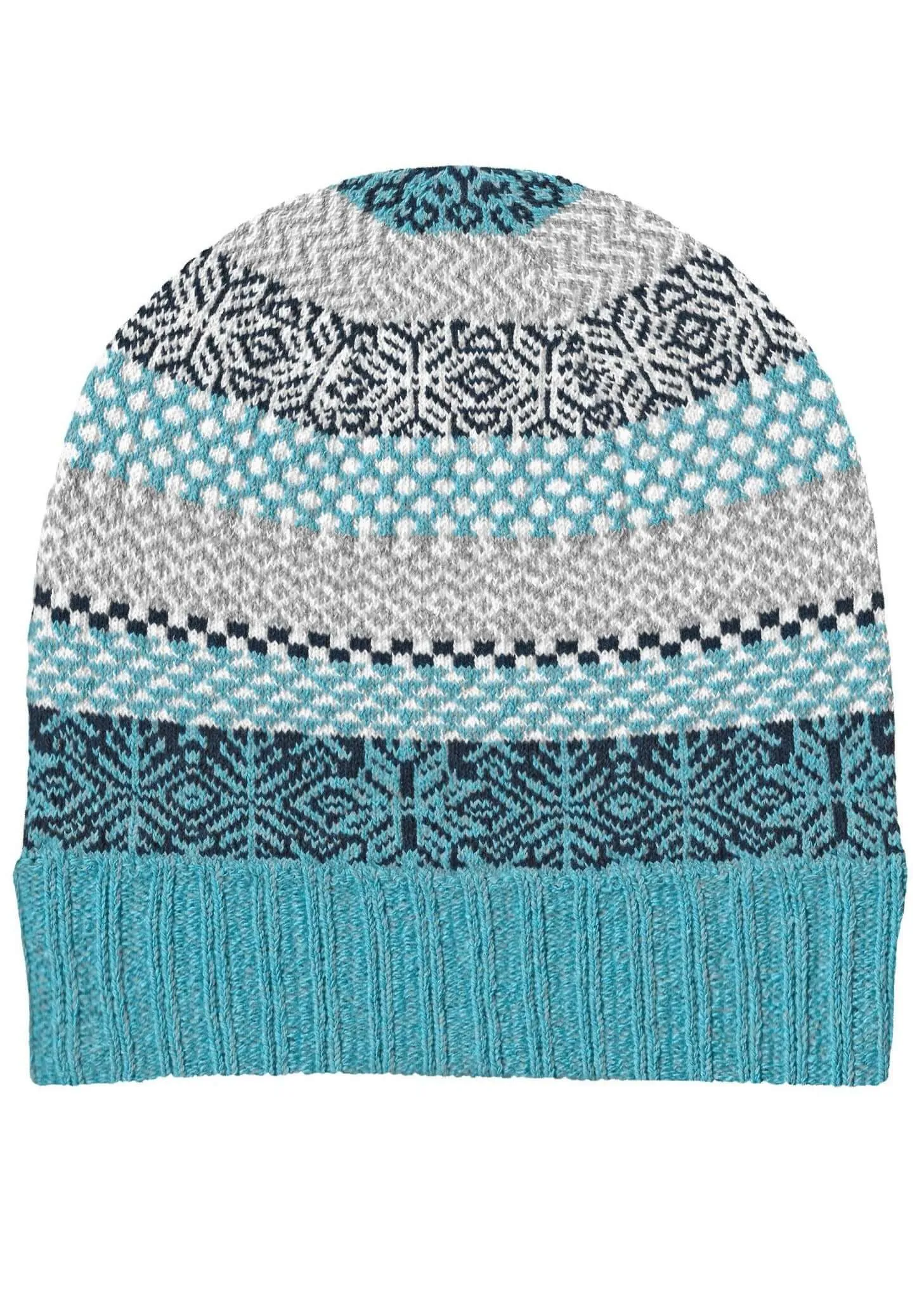 SNOWFALL Knitted Beanie Hat Made in USA