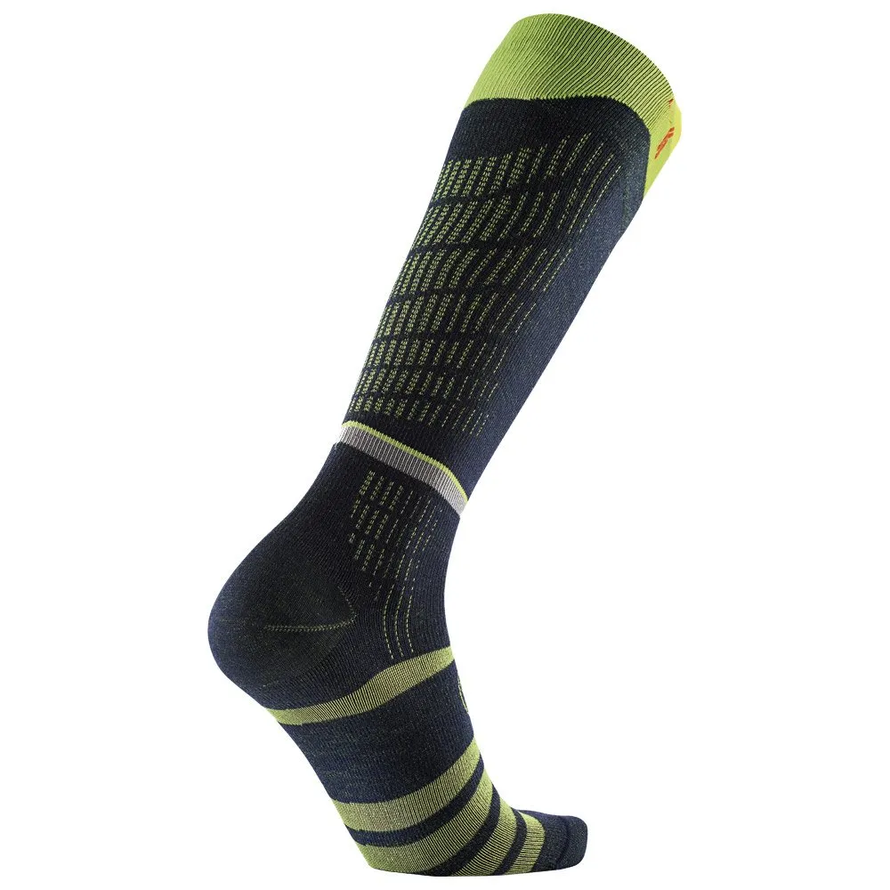 Socks Sidas ---Ski Touring Bleu Jaune