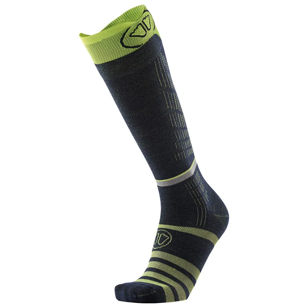 Socks Sidas ---Ski Touring Bleu Jaune