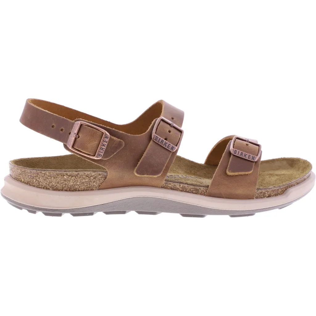 Sonora CT Waxy Leather Unisex Ankle Strap Sandals