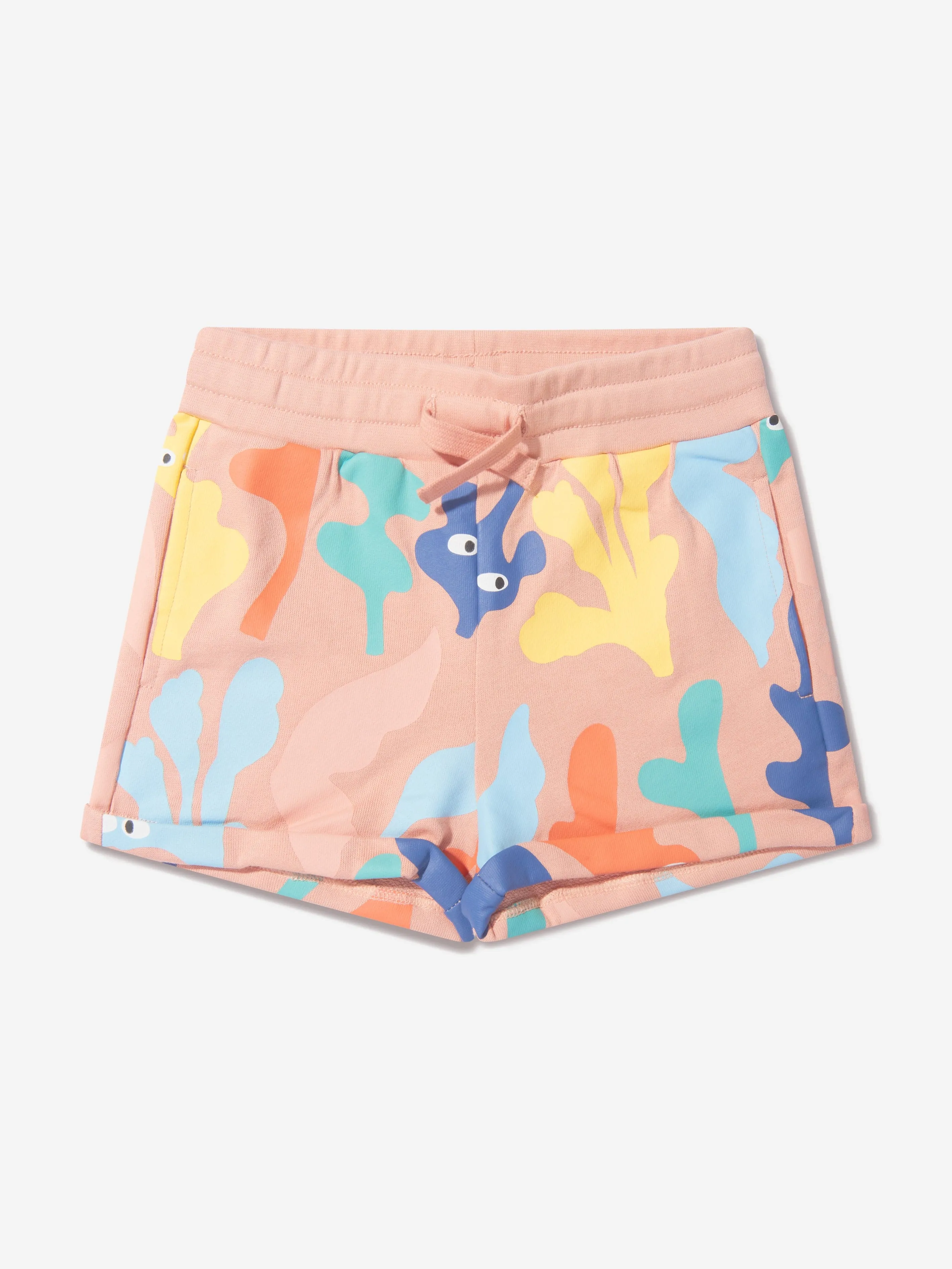 Stella McCartney Girls Cotton Fleece Shorts Set