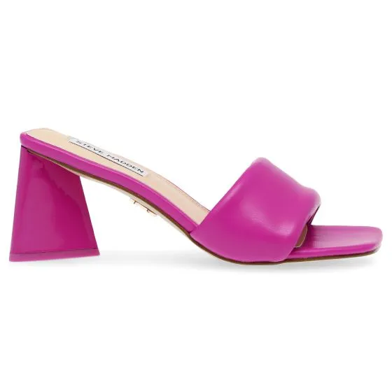 Steve Madden Clear-Sky Magenta Recycled PU Sandals