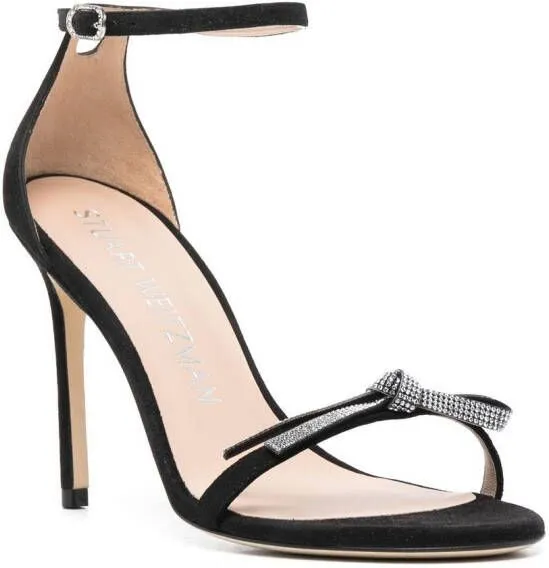 Stuart Weitzman 100mm open-toe platform sandals Black