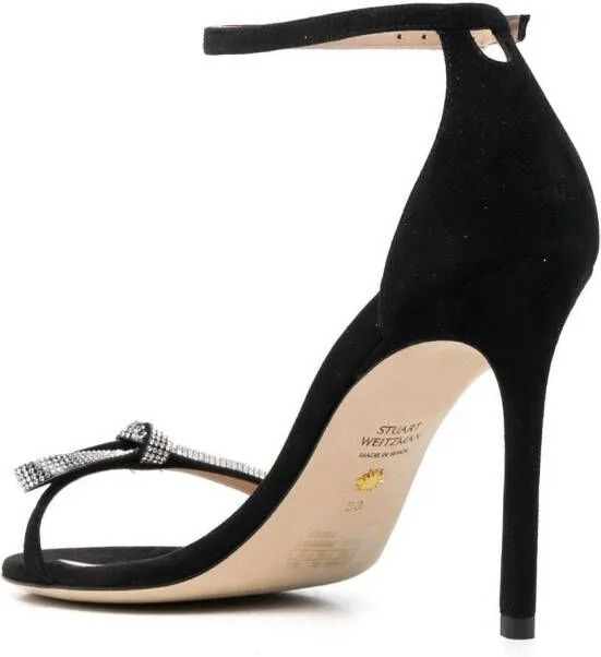 Stuart Weitzman 100mm open-toe platform sandals Black